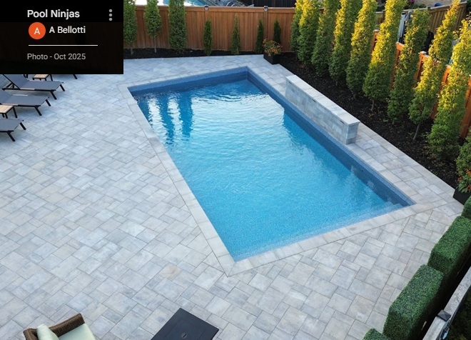 New Pool with Waterfall